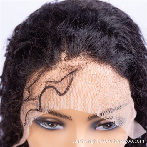 Cheap Human Hair Lace Front Wig With Baby Hair Pre Plucked Full HD Closure Lace Frontal Wig Raw Indian Virgin Hair Yaki Straight
